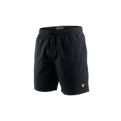 Lyle & Scott Badeshorts aus schwarzem Polyamid