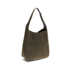 Saint Laurent Bicolor Kalfsleder Bos Taurus Schoudertas