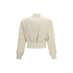 Balenciaga Bomber aus beigem Polyester