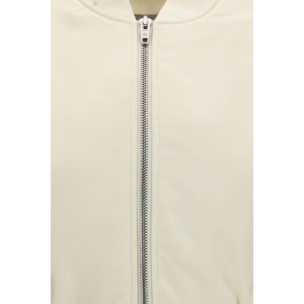 Balenciaga Bomber aus beigem Polyester
