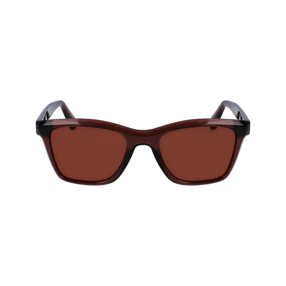 Ferragamo – Braune Sonnenbrille mit Spritzguss