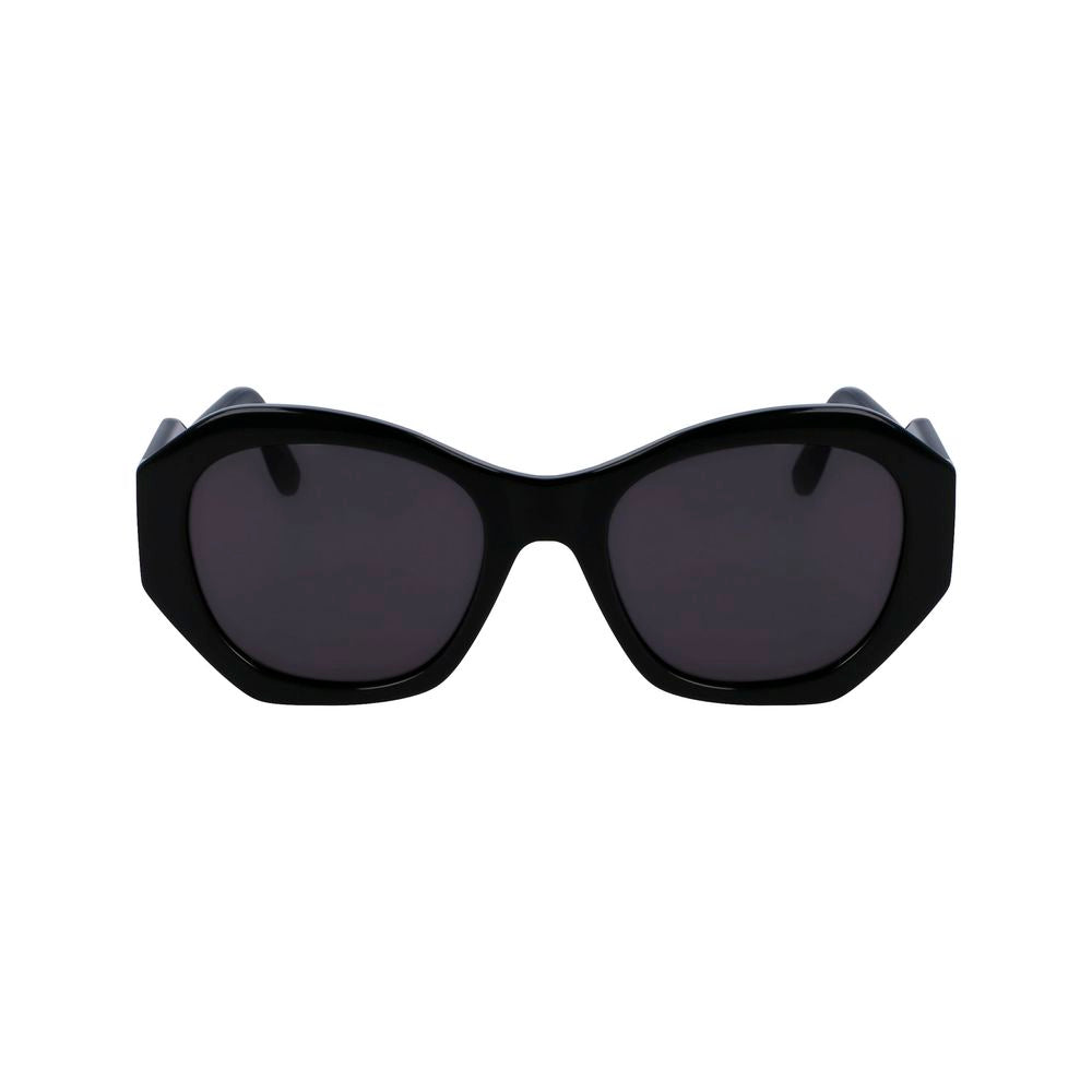 Karl Lagerfeld – Schwarze Sonnenbrille mit Spritzguss