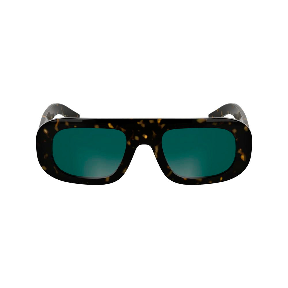 Karl Lagerfeld – Braune Sonnenbrille mit Spritzguss