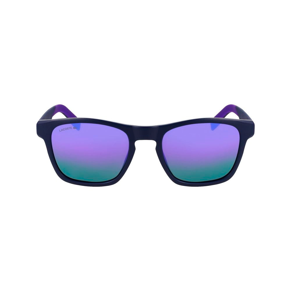 Lacoste – Blaue Sonnenbrille mit Spritzguss