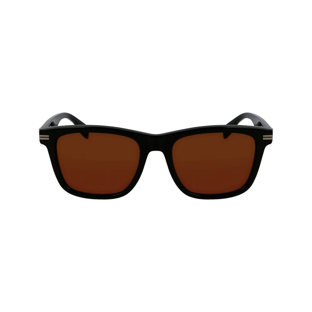 Lacoste Sonnenbrille aus schwarzem Acetat