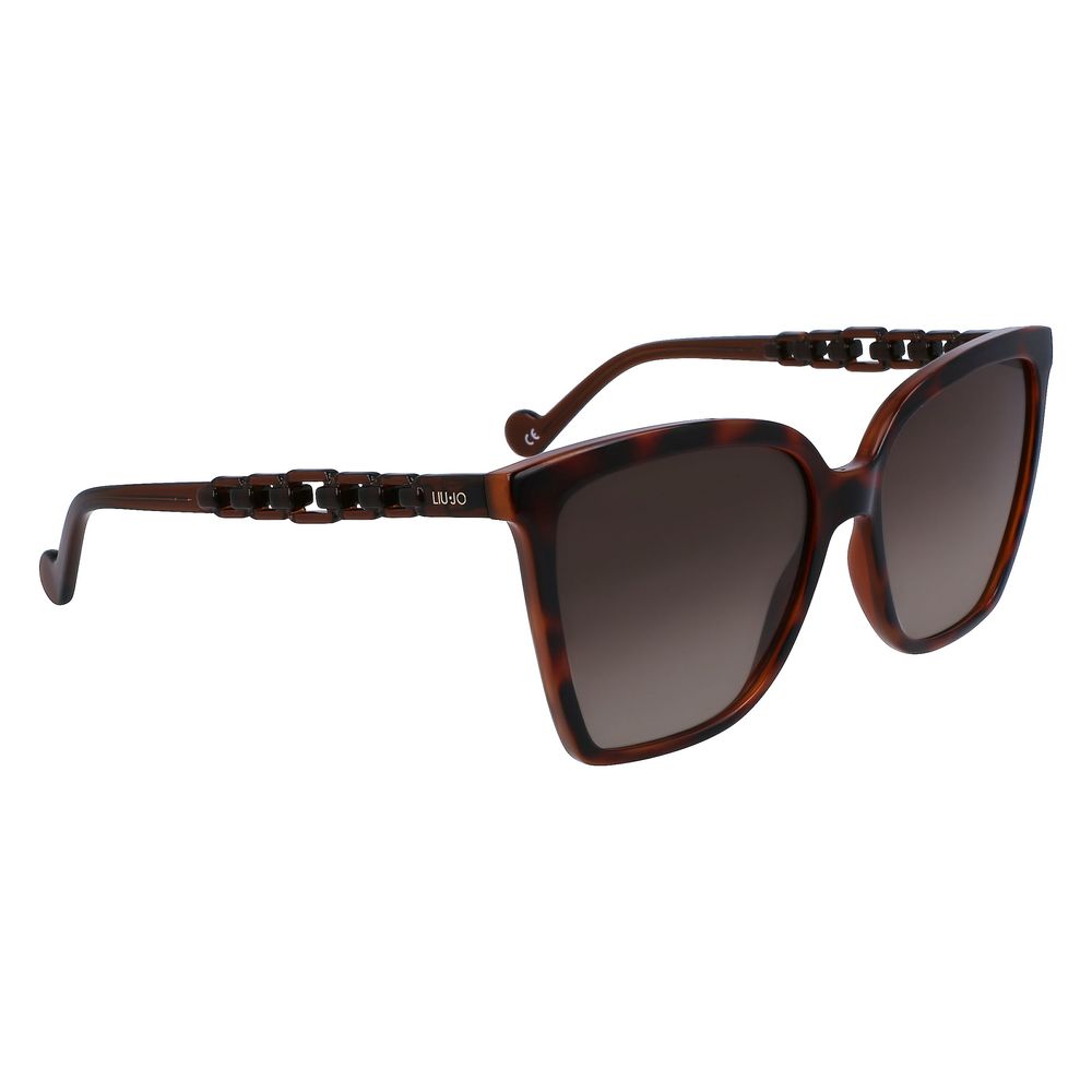 Liu Jo – Braune Sonnenbrille mit Spritzguss