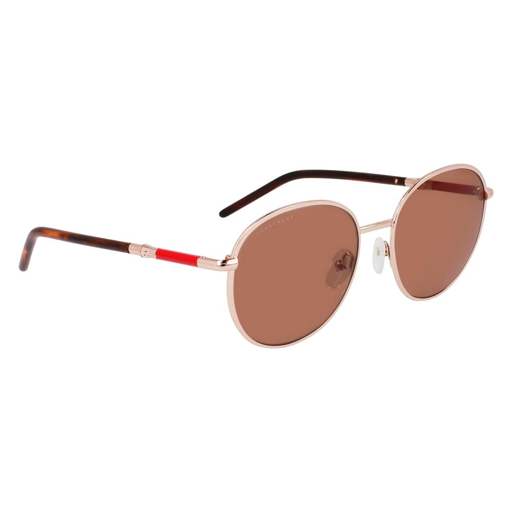 Mehrfarbige Sonnenbrille aus Metall von Longchamp