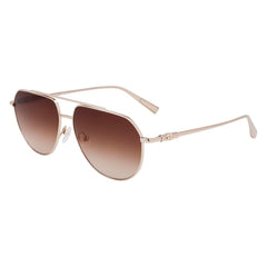 Longchamp Sonnenbrille aus goldenem Metall