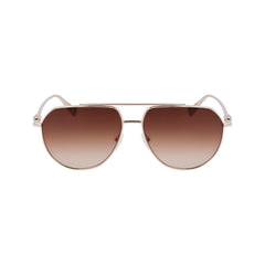 Longchamp Sonnenbrille aus goldenem Metall