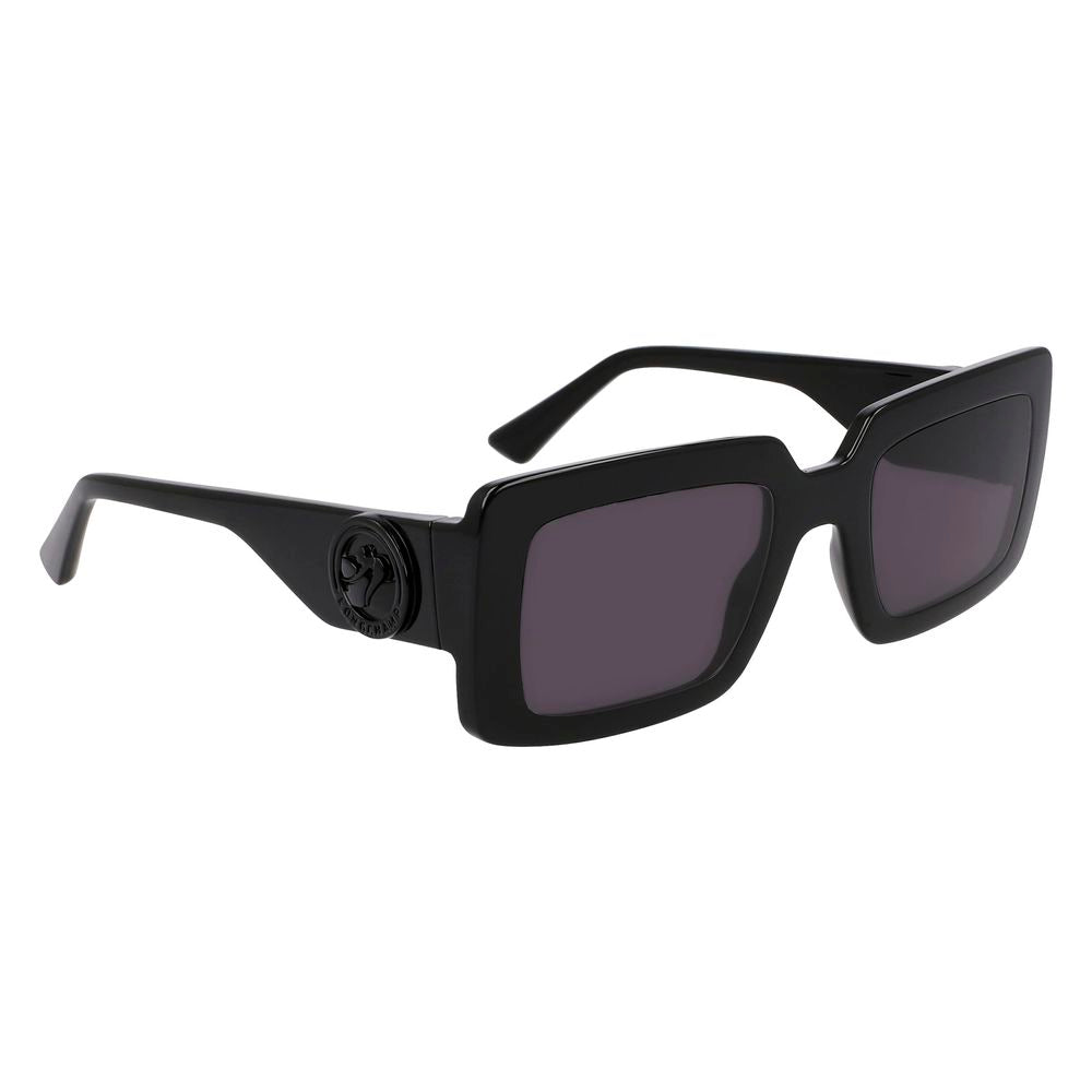 Longchamp Black Injected Sunglasses