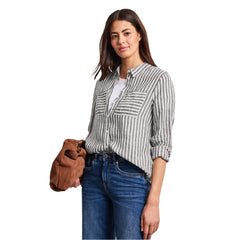Street One Bruine Linnen Blouse