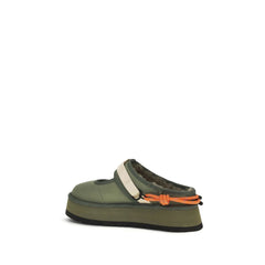 UGG Bicolor-Pantoletten aus Polyester