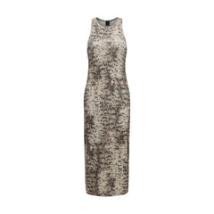 PINKO Beiges Freizeitkleid aus Baumwolle