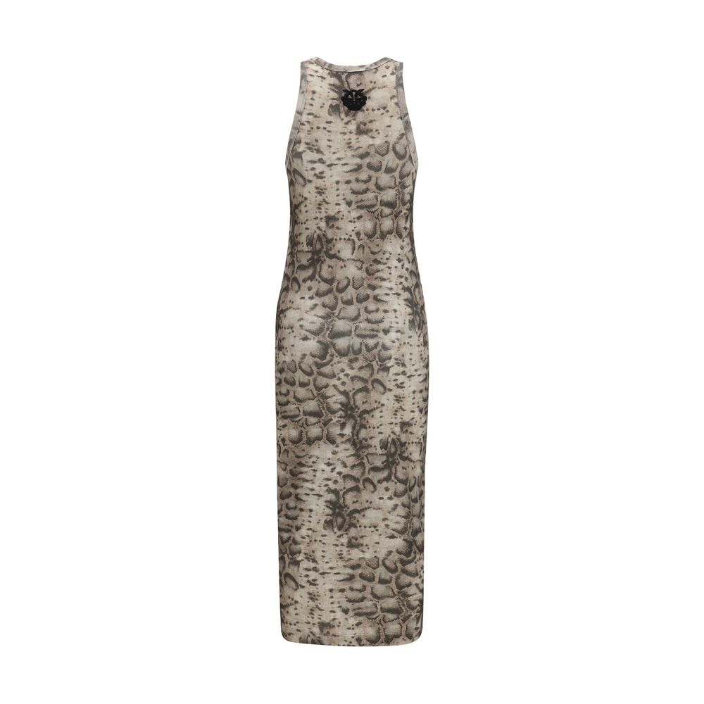 PINKO Beiges Freizeitkleid aus Baumwolle