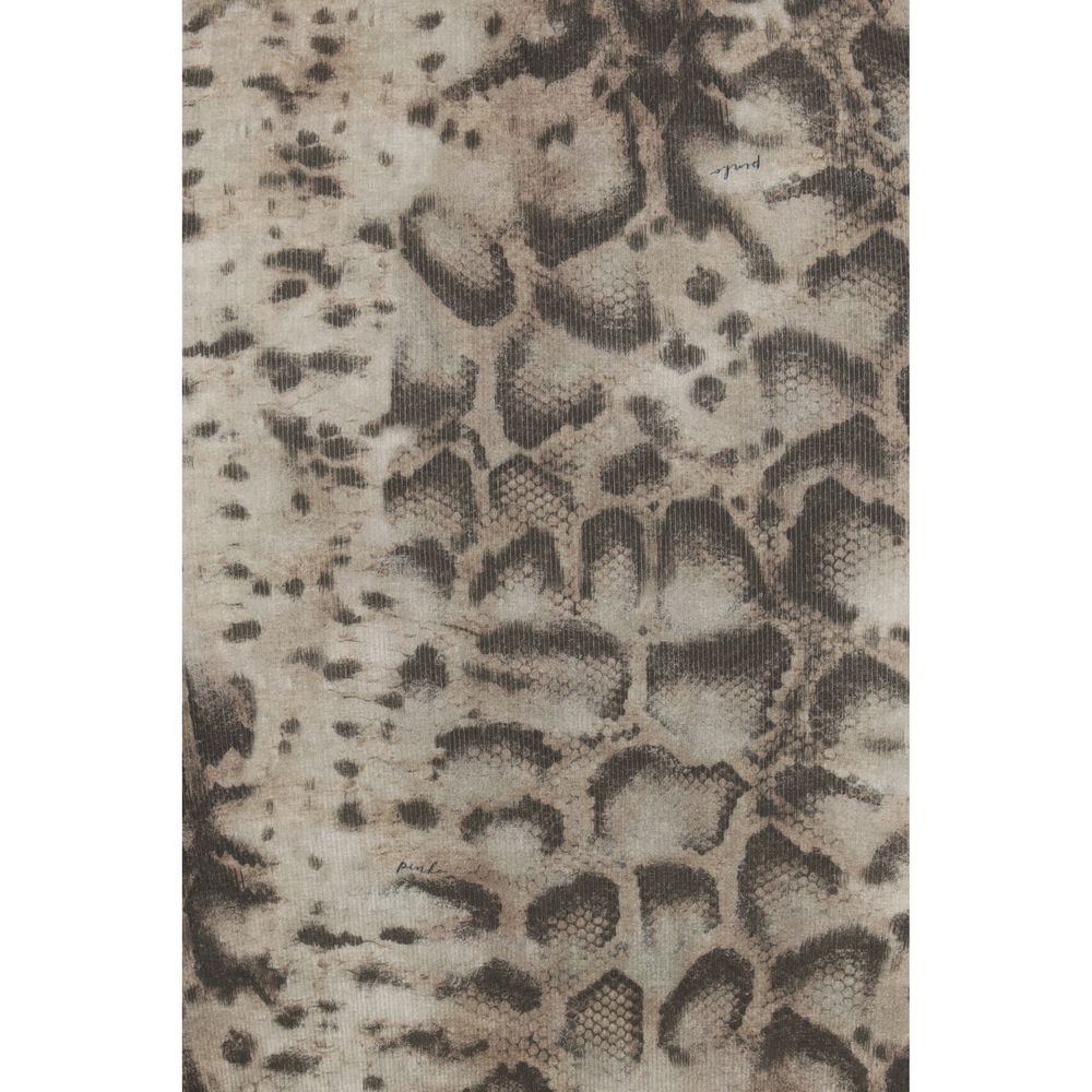 PINKO Beiges Freizeitkleid aus Baumwolle