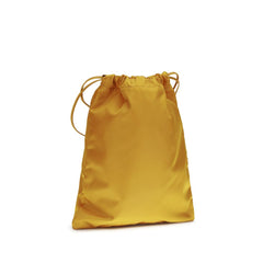 Prada Orange Recycled Polyamide Clutch Bag