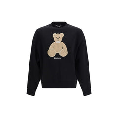 Palm Angels Zwart Katoenen Sweatshirt