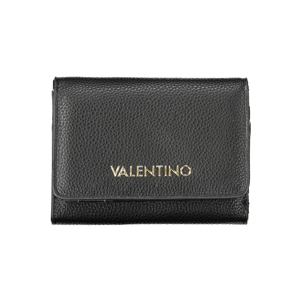 Mario Valentino schwarze Geldbörse für Damen aus Polyurethan