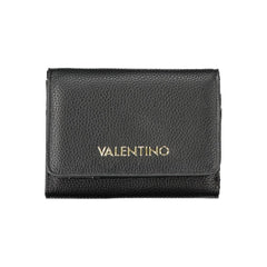 Mario Valentino schwarze Geldbörse für Damen aus Polyurethan