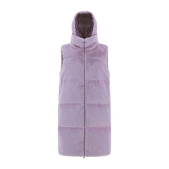 Herno violetter Polyamidmantel