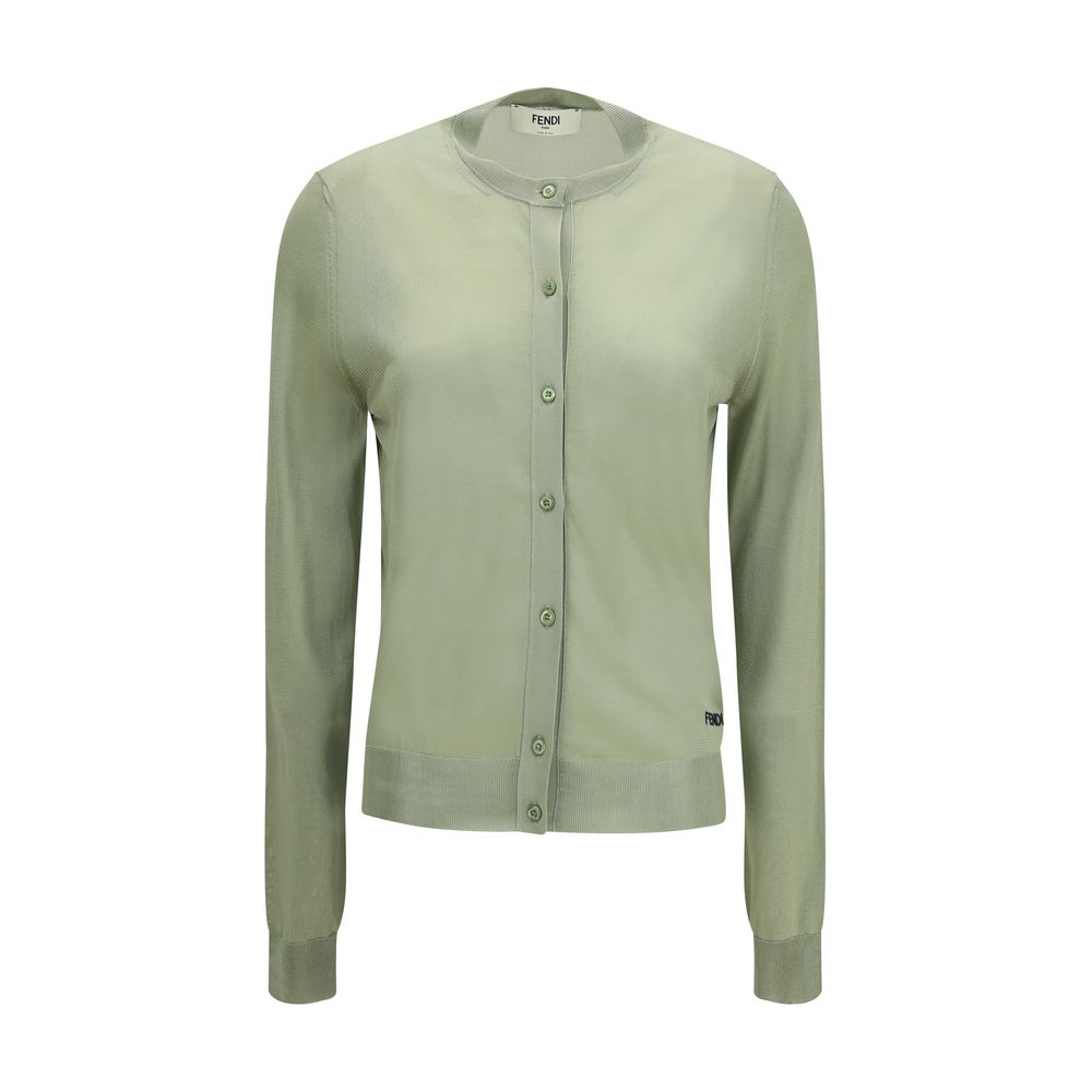Fendi tweekleurig vest van viscose