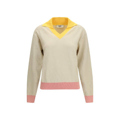 Fendi Beige Katoenen Sweatshirt