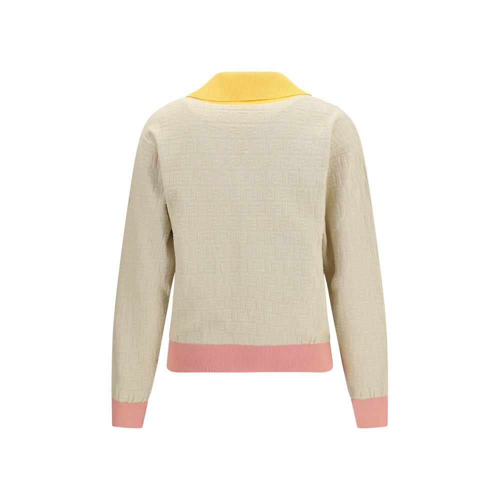 Fendi Beige Katoenen Sweatshirt