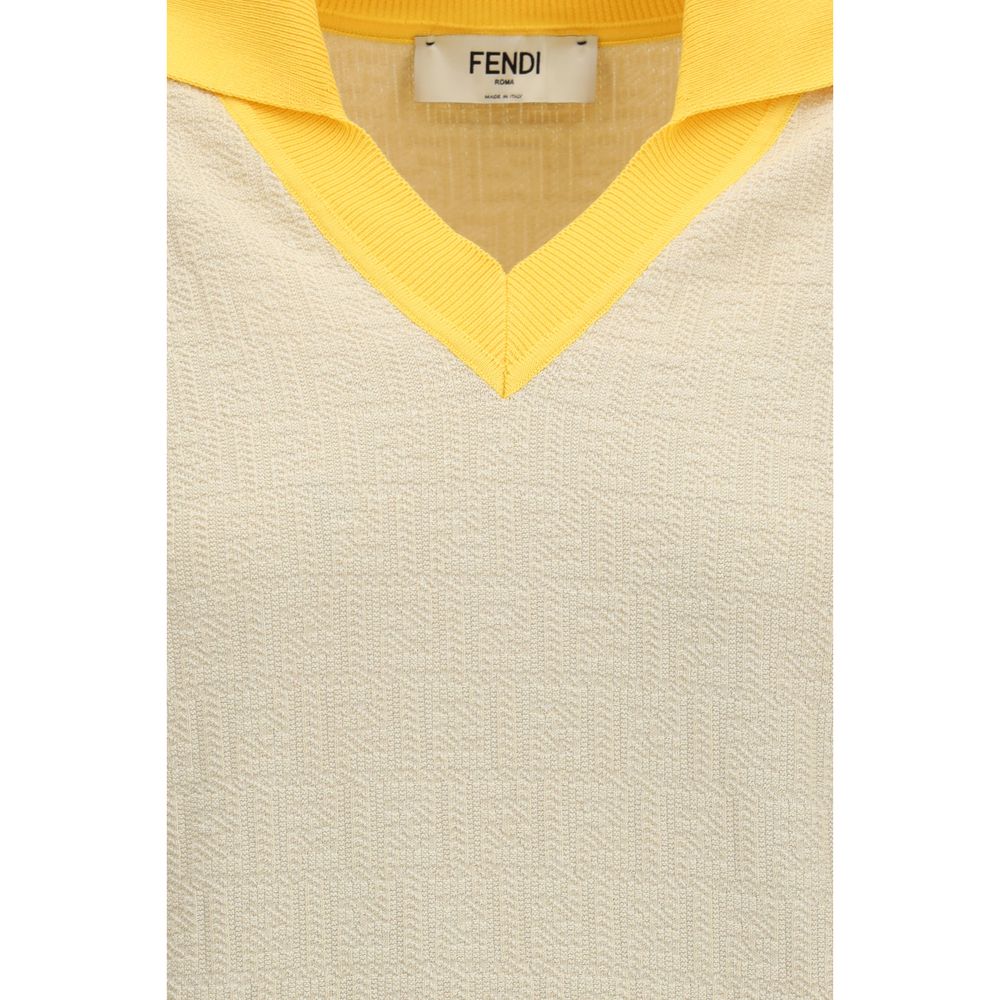 Fendi Beige Katoenen Sweatshirt