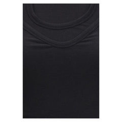 ALAINPAUL Zwarte Lyocell Tanktops