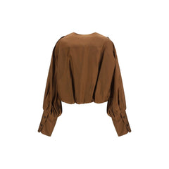 Het nieuwste bruine lycra shirt