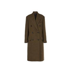 Acne Studios Brown Fibers Coat