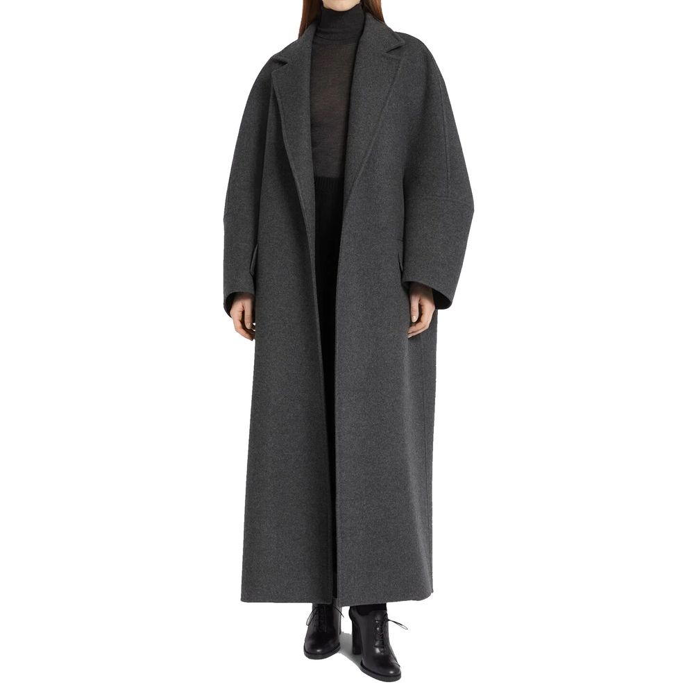 Max Mara Grauer Kaschmirmantel