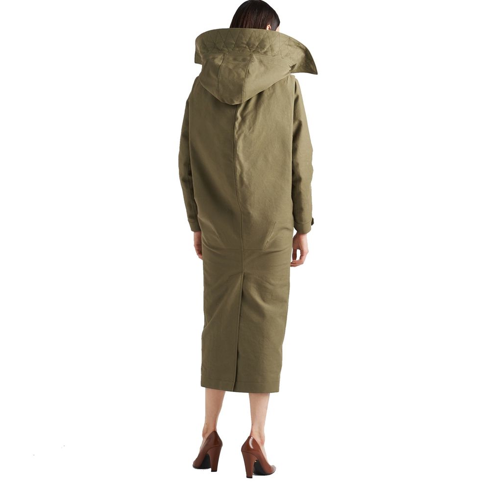 Prada Bicolor Polyamide Jas