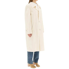 Maison Margiela Witte Katoenen Jas