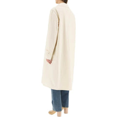 Maison Margiela Witte Katoenen Jas
