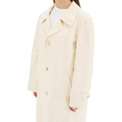 Maison Margiela Witte Katoenen Jas