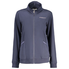 Freddy blaues Baumwoll-Sweatshirt