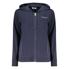 Freddy Blue Cotton Womens Hoodie