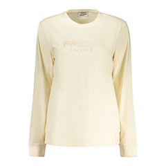 Freddy Beige Katoenen Dames T-shirt