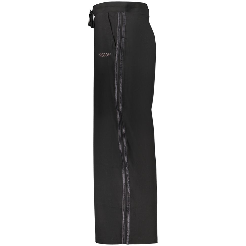 Freddy Schwarze Baumwoll-Sporthose