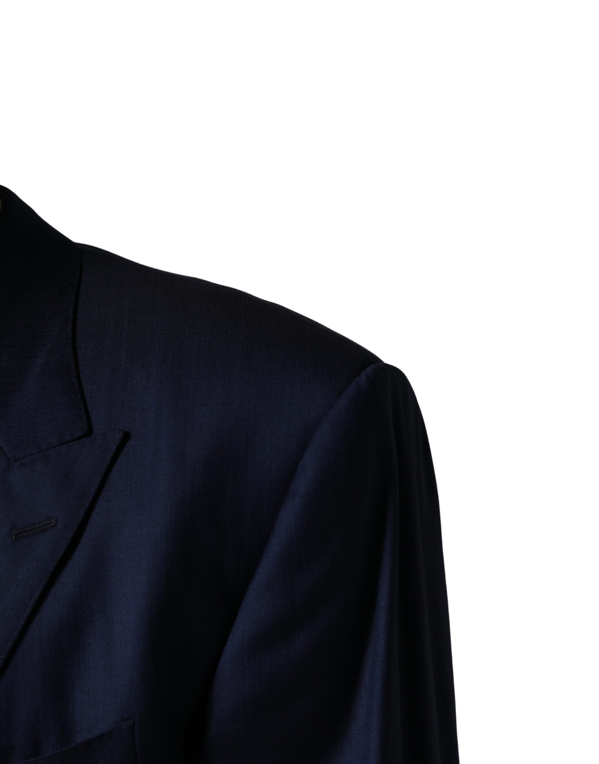 Dolce & Gabbana Blaues Einreiher-Sakko mit 2 Knöpfen