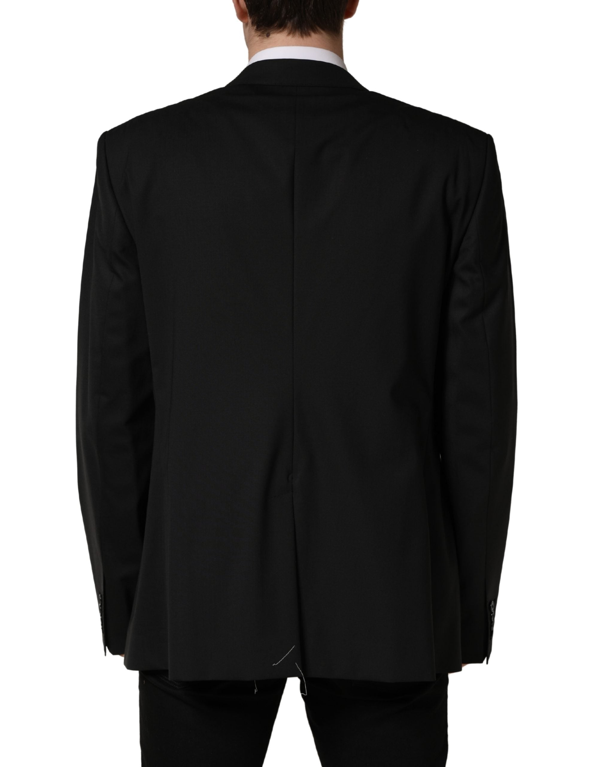Dolce & Gabbana Schwarzes Einreiher-Sakko mit 2 Knöpfen
