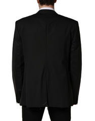 Dolce & Gabbana Schwarzes Einreiher-Sakko mit 2 Knöpfen