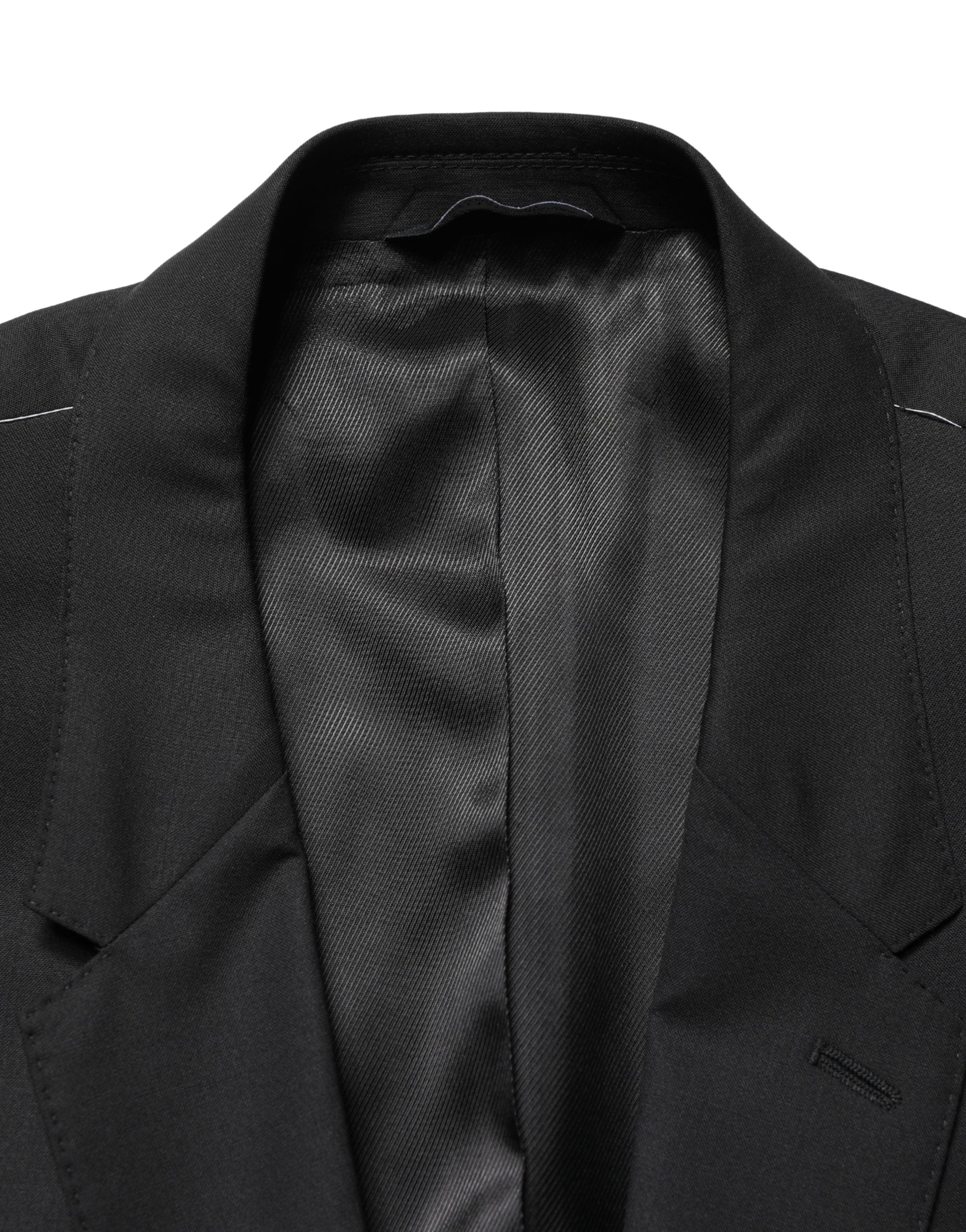 Dolce & Gabbana Schwarzes Einreiher-Sakko mit 2 Knöpfen