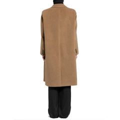 Saint Laurent Brown Wool Coat