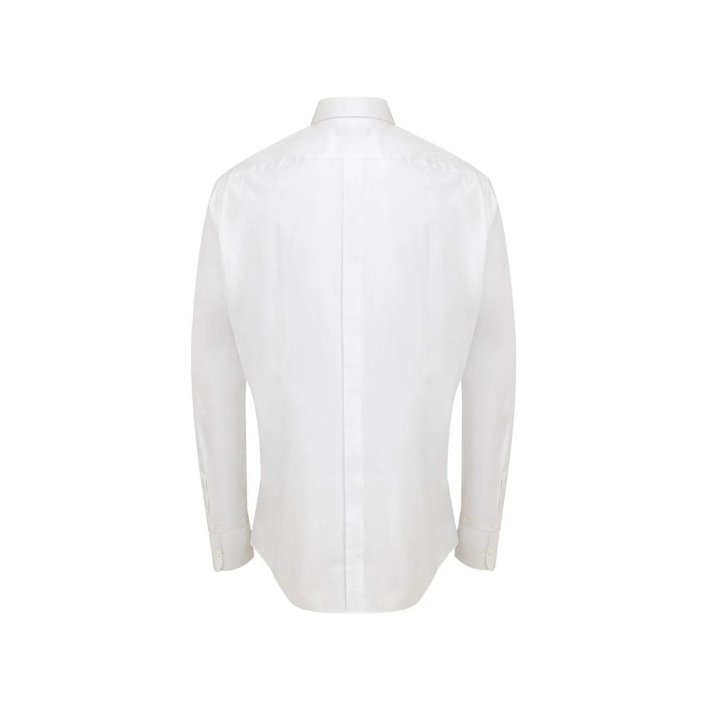 Dolce & Gabbana Weißes Baumwollhemd