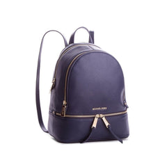Michael Kors Blauer Lederrucksack