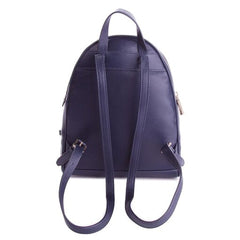 Michael Kors Blauer Lederrucksack