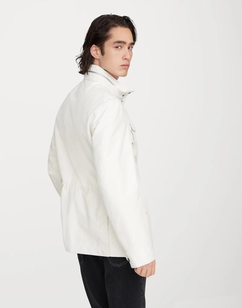 Brunello Cucinelli Beige Linen Shell Jacket