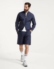 Brunello Cucinelli Blue Polyester Sweatshirt